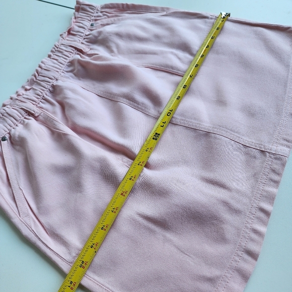 DASH Womens Mini Tennis Skirt Pull On Pockets Elastic Waist Cotton Rayon Sz S - Picture 4 of 9